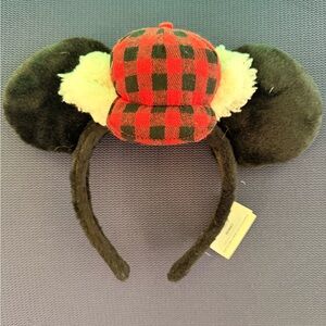 Lumberjack Mickey Mouse Ears Headband